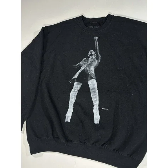 Ariana Grande 2019 Sweetener World Tour Crew Neck Sweatshirt Size Large Music - Picture 6 of 14